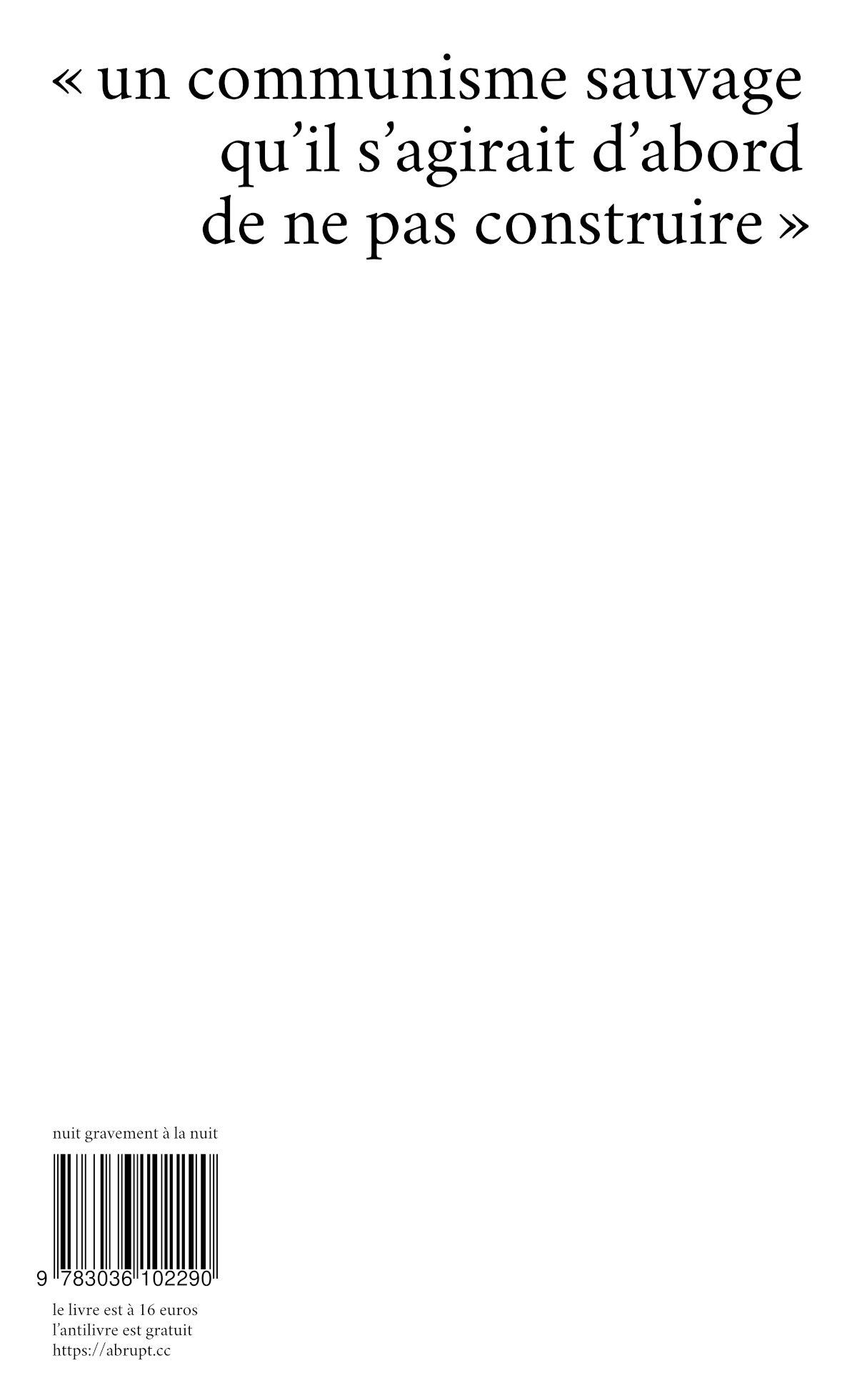 Quelque chose de rouge dans la nuit